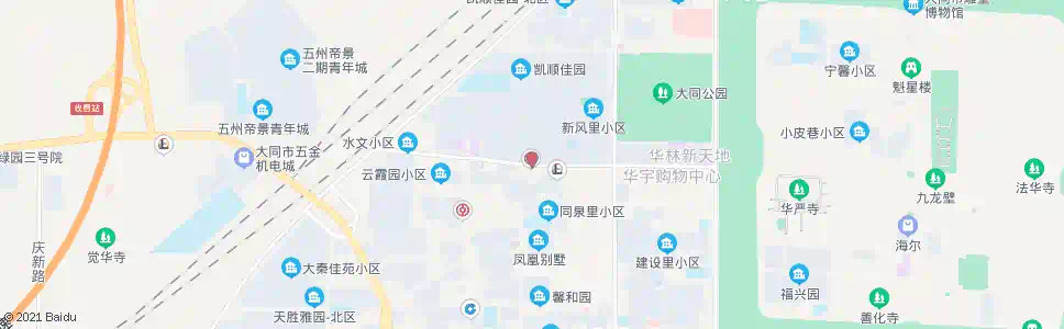 大同振华街西_公交站地图_大同公交_妙搜公交查询2024