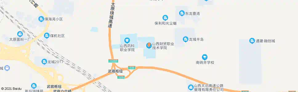 晋中财贸学校_公交站地图_晋中公交_妙搜公交查询2024