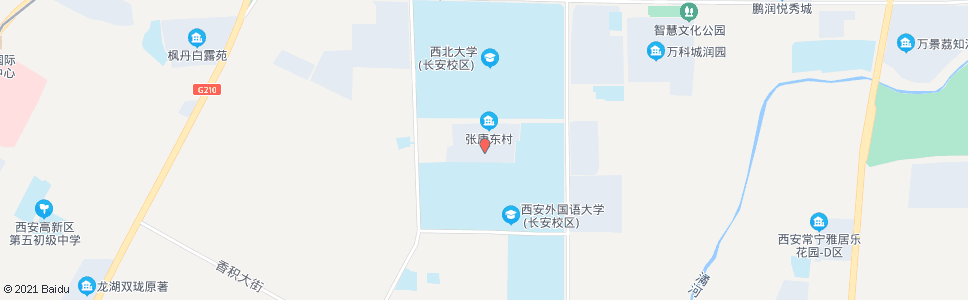 西安康杜村_公交站地图_西安公交_妙搜公交查询2024
