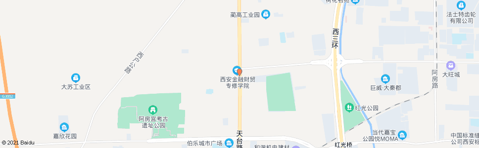 西安西一村西口_公交站地图_西安公交_妙搜公交查询2024