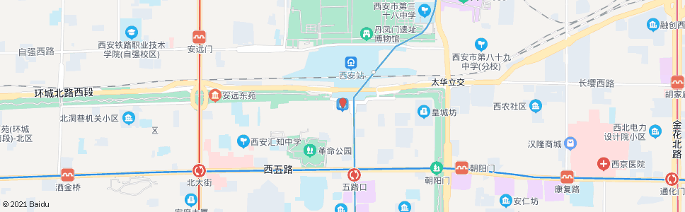 西安户县汽车站_公交站地图_西安公交_妙搜公交查询2024