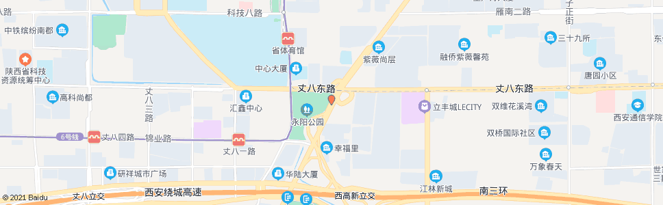 西安西万路口_公交站地图_西安公交_妙搜公交查询2024