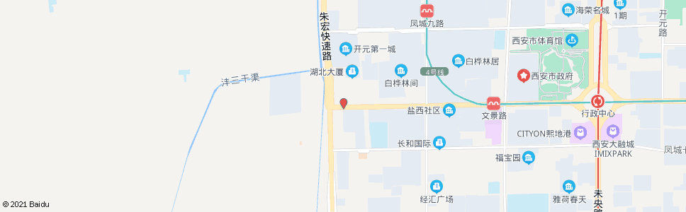 西安兆丰村西口_公交站地图_西安公交_妙搜公交查询2024