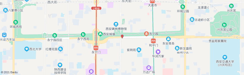 西安文昌门_公交站地图_西安公交_妙搜公交查询2024