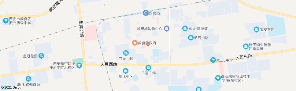 西安市人民医院_公交站地图_西安公交_妙搜公交查询2024