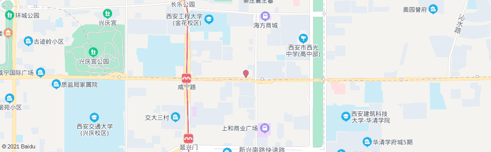西安国棉三厂_公交站地图_西安公交_妙搜公交查询2024
