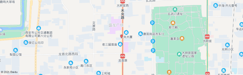 西安方新村_公交站地图_西安公交_妙搜公交查询2024