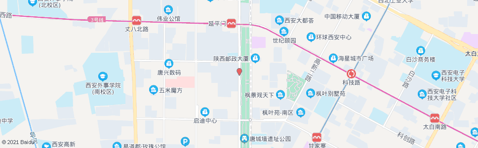 西安沣惠南路_公交站地图_西安公交_妙搜公交查询2024