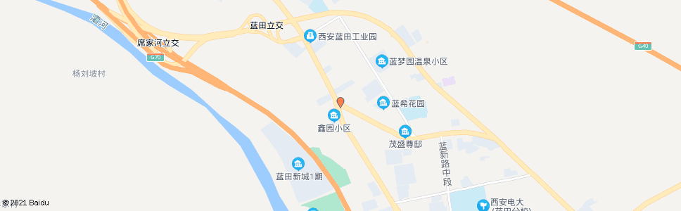 西安圆盘路_公交站地图_西安公交_妙搜公交查询2024