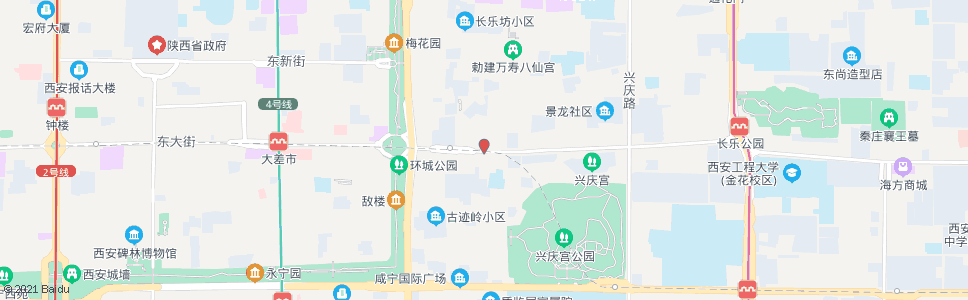 西安鸡市拐_公交站地图_西安公交_妙搜公交查询2024