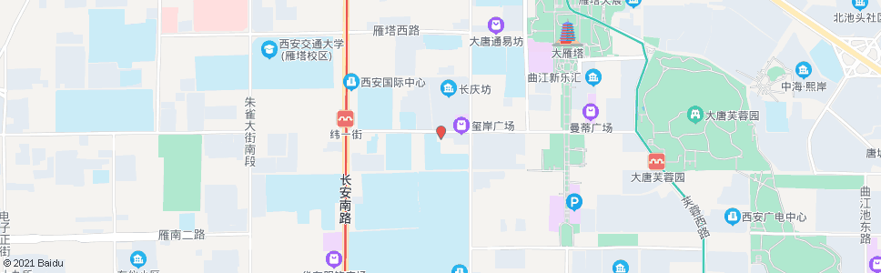 西安钟研所_公交站地图_西安公交_妙搜公交查询2024