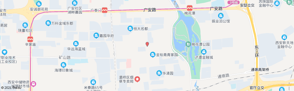 西安周家坡村_公交站地图_西安公交_妙搜公交查询2024
