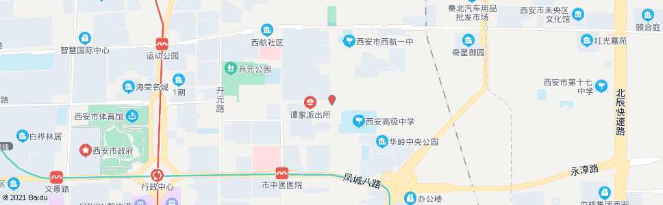 西安徐家湾_公交站地图_西安公交_妙搜公交查询2024