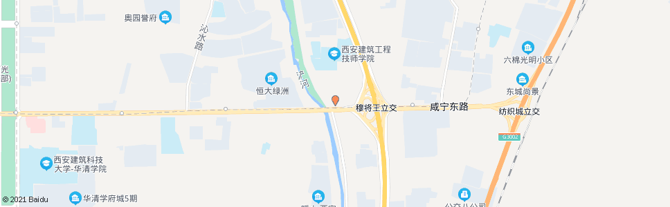 西安纺北路_公交站地图_西安公交_妙搜公交查询2024