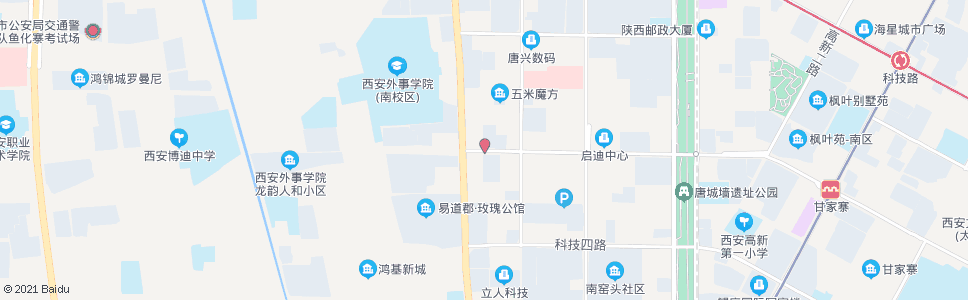 西安科技二路_公交站地图_西安公交_妙搜公交查询2024