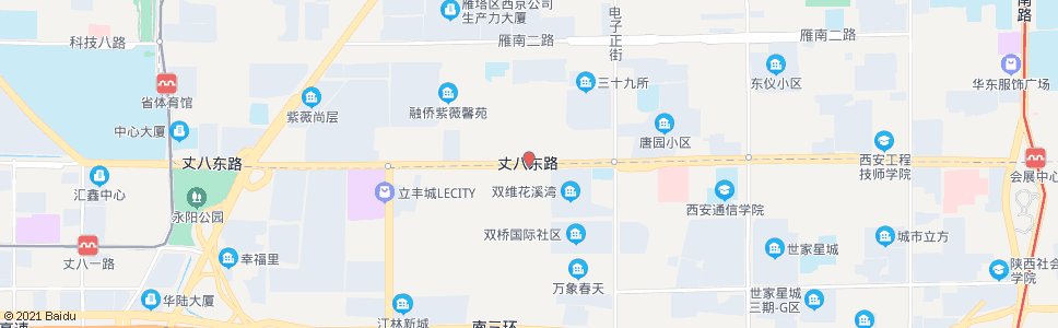 西安南山门_公交站地图_西安公交_妙搜公交查询2024