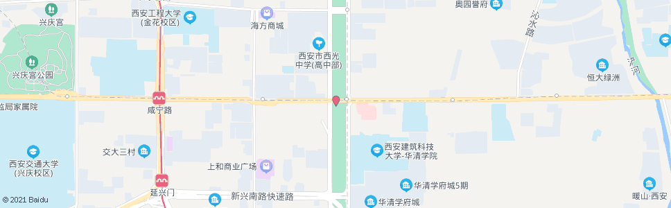 西安纬什街_公交站地图_西安公交_妙搜公交查询2024