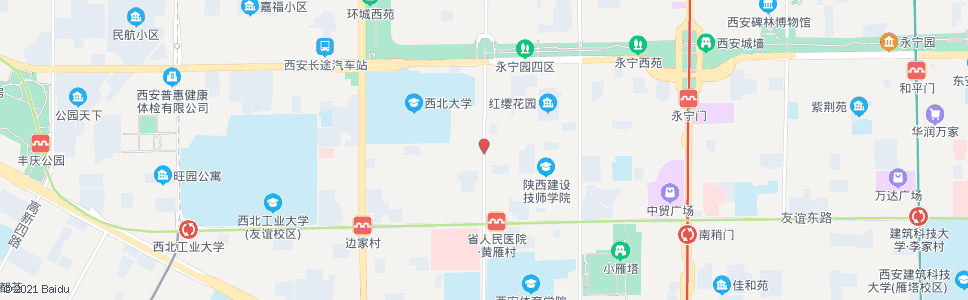 西安张家村_公交站地图_西安公交_妙搜公交查询2024