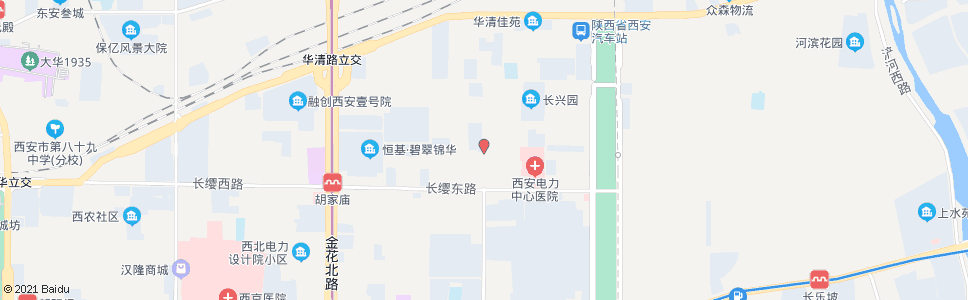 西安百禾小区_公交站地图_西安公交_妙搜公交查询2024