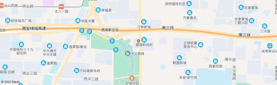 西安齐王村_公交站地图_西安公交_妙搜公交查询2024