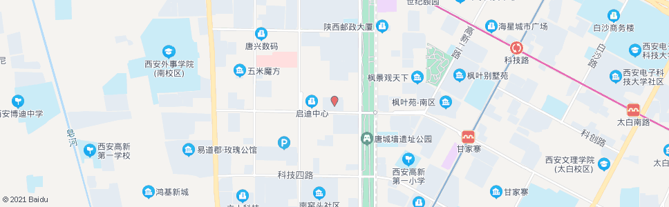 西安清华科技园_公交站地图_西安公交_妙搜公交查询2024