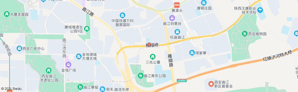 西安雁翔桥_公交站地图_西安公交_妙搜公交查询2024