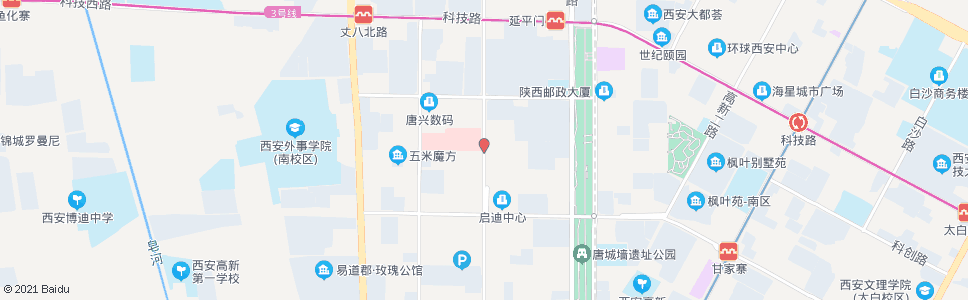 西安高新医院_公交站地图_西安公交_妙搜公交查询2024
