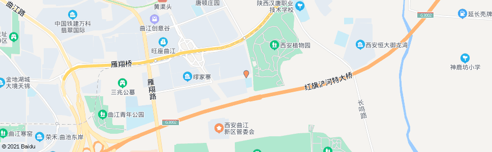 西安植物园_公交站地图_西安公交_妙搜公交查询2024