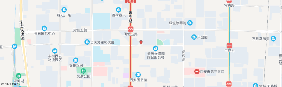 西安长庆宾馆_公交站地图_西安公交_妙搜公交查询2024