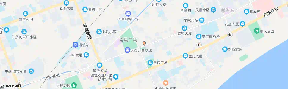 运城工人文化宫_公交站地图_运城公交_妙搜公交查询2024