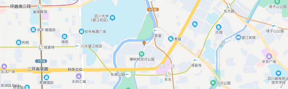成都国信路北_公交站地图_成都公交_妙搜公交查询2024