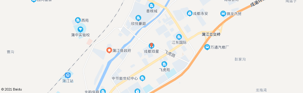 成都永康路双星大道口_公交站地图_成都公交_妙搜公交查询2024