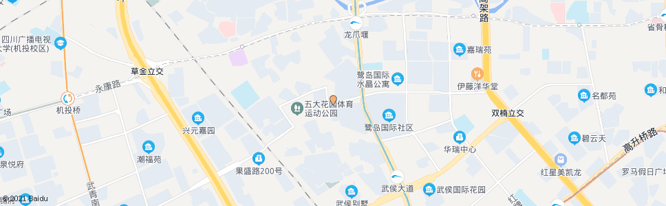 成都吉福路_公交站地图_成都公交_妙搜公交查询2024