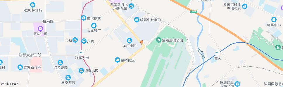 成都龙桥综合市场_公交站地图_成都公交_妙搜公交查询2024