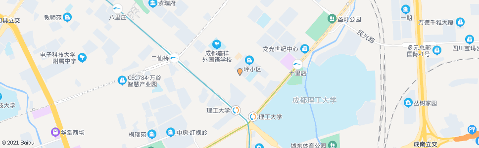 成都二仙桥北二路_公交站地图_成都公交_妙搜公交查询2024