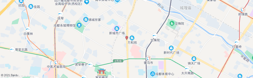成都八宝街_公交站地图_成都公交_妙搜公交查询2024