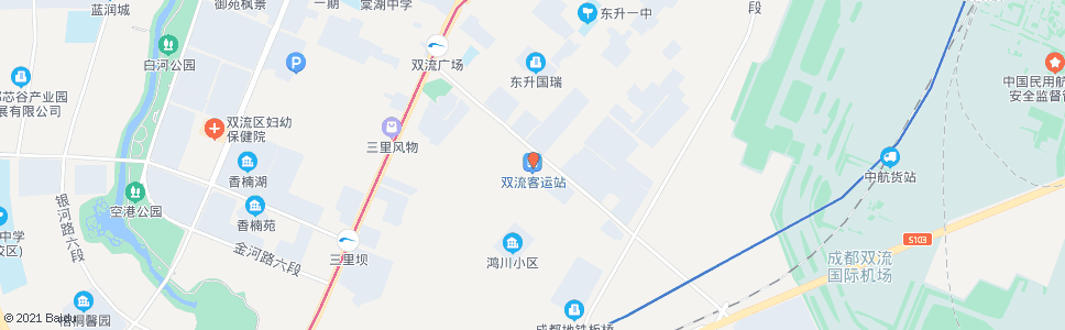 成都双流客运中心_公交站地图_成都公交_妙搜公交查询2024
