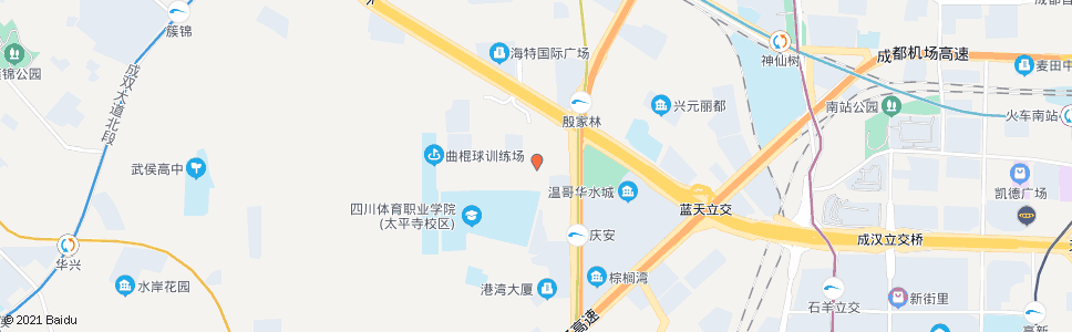 成都新雅街南_公交站地图_成都公交_妙搜公交查询2024