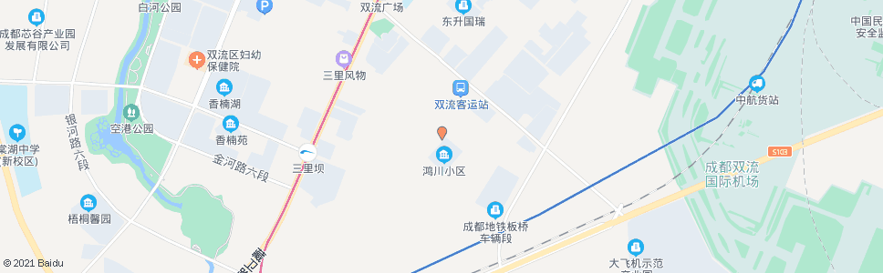 成都永安路_公交站地图_成都公交_妙搜公交查询2024