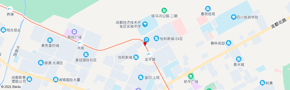 成都怡和新城e2区_公交站地图_成都公交_妙搜公交查询2024