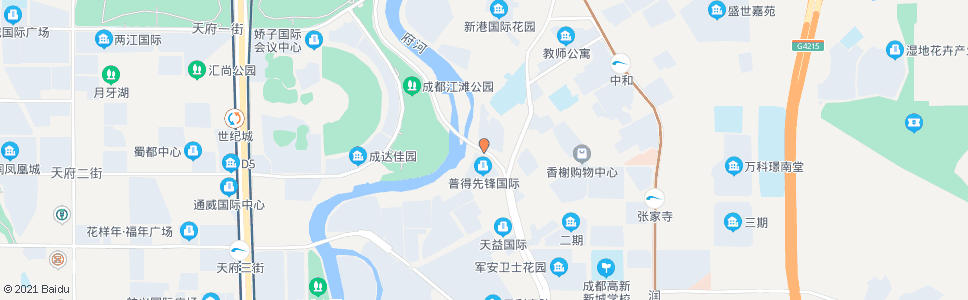 成都科华南路北_公交站地图_成都公交_妙搜公交查询2024