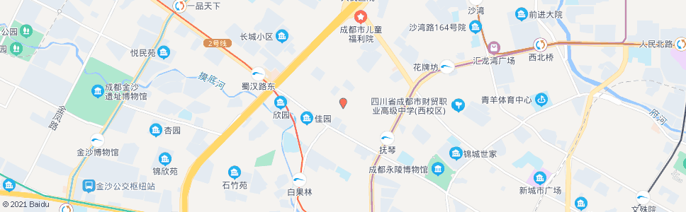成都金琴路_公交站地图_成都公交_妙搜公交查询2024