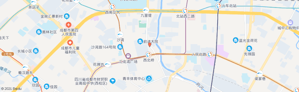 成都九里堤南路_公交站地图_成都公交_妙搜公交查询2024