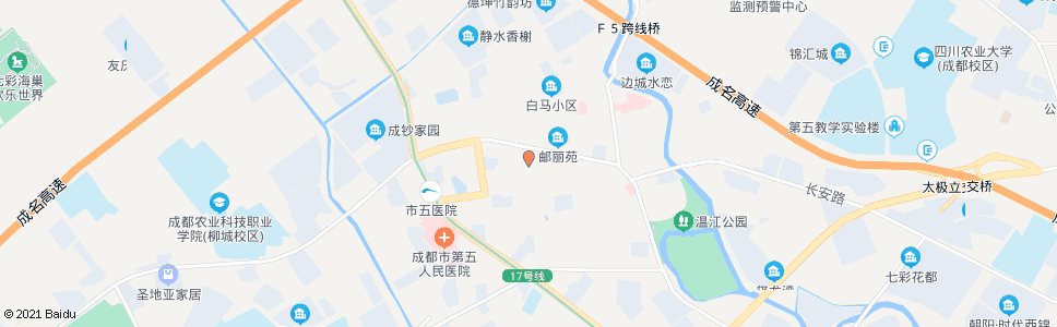 成都内北街(青苹果)_公交站地图_成都公交_妙搜公交查询2024