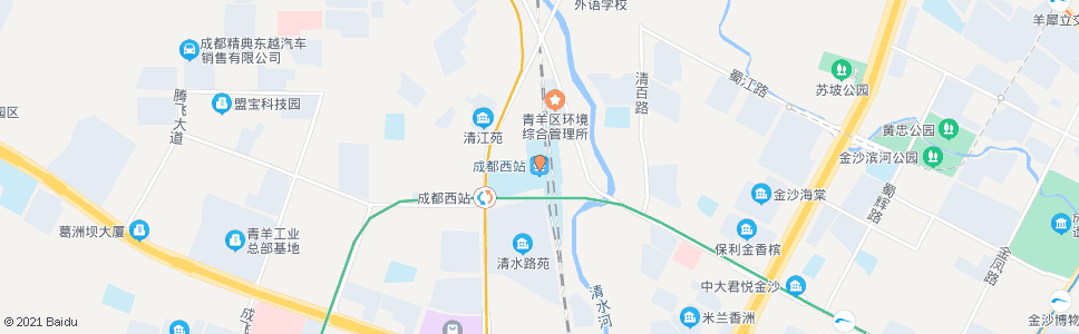 成都东湖市场西_公交站地图_成都公交_妙搜公交查询2024