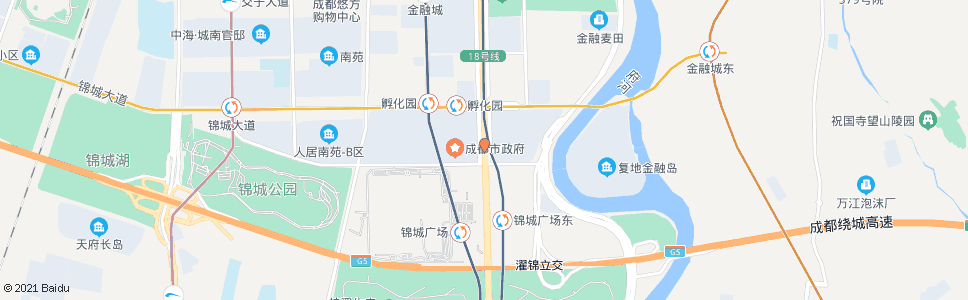 成都高新区孵化园_公交站地图_成都公交_妙搜公交查询2024