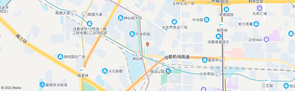 成都紫薇东路西_公交站地图_成都公交_妙搜公交查询2024