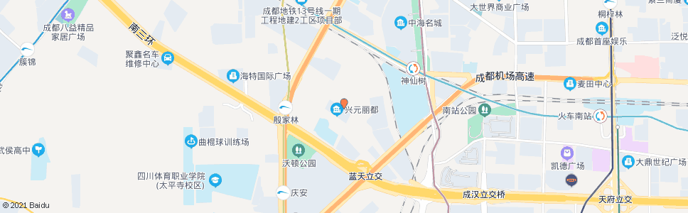 成都新乐路_公交站地图_成都公交_妙搜公交查询2024