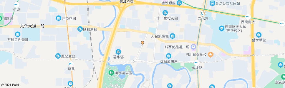 成都瑞星路中_公交站地图_成都公交_妙搜公交查询2024
