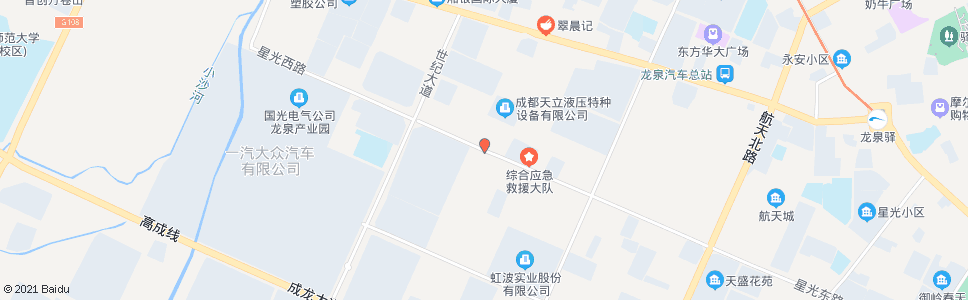 成都西干道龙二环路口_公交站地图_成都公交_妙搜公交查询2024